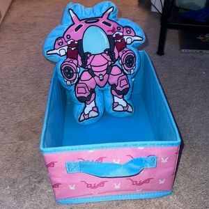 D.V.A overwatch basket and pillow